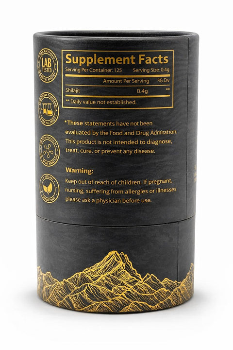 Premium Himalayan Shilajit Resin | Pure Shilajit for Energy, Stamina & Vitality