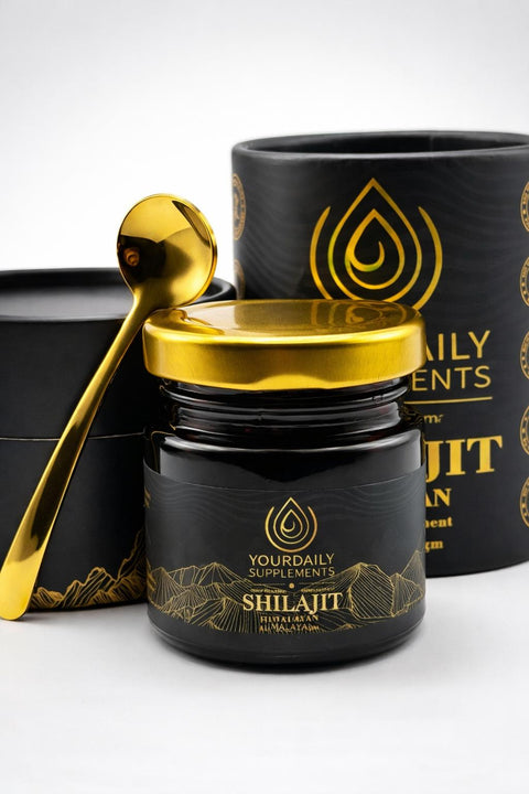 Premium Himalayan Shilajit Resin | Pure Shilajit for Energy, Stamina & Vitality