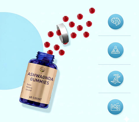 Ashwagandha Gummies | Stress Support, Calm & Daily Wellness Gummies